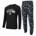 Las Vegas Raiders Concepts Sport Black Chestnut Long Sleeve Top & Pants Set