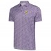 Minnesota Vikings Antigua Purple Field Ditsy Polo
