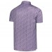 Minnesota Vikings Antigua Purple Field Ditsy Polo
