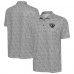Jacksonville Jaguars Antigua Gray Field Ditsy Polo