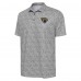 Jacksonville Jaguars Antigua Gray Field Ditsy Polo
