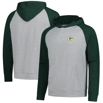 Толстовка Green Bay Packers Antigua Heather Gray/Black Urgent
