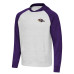 Толстовка Baltimore Ravens Antigua Purple/Gray Urgent
