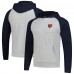 Толстовка Chicago Bears Antigua Heather Gray/Navy Urgent