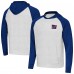 New York Giants Antigua Royal/Gray Urgent Pullover Hoodie