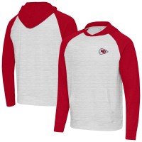 Kansas City Chiefs Antigua Red/Gray Urgent Pullover Hoodie