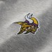 Minnesota Vikings Antigua Heather Gray/Purple Urgent Pullover Hoodie