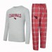 Arizona Cardinals Concepts Sport Cardinal/Gray Regulate Long Sleeve T-Shirt and Plaid Pant Set Arizona Cardinals Concepts Sport Cardinal/Gray Regulate Long Sleeve T-Shirt and Plaid Pant Set