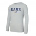 Los Angeles Rams Concepts Sport Regulate Long Sleeve T-Shirt and Plaid Pant Set - Royal/Gray
