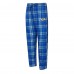 Los Angeles Rams Concepts Sport Regulate Long Sleeve T-Shirt and Plaid Pant Set - Royal/Gray