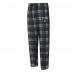 Las Vegas Raiders Concepts Sport Black/Gray Regulate Long Sleeve T-Shirt and Plaid Pant Set