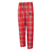 Футболка с длинным рукавом Atlanta Falcons Concepts Sport Red/Heather Gray Regulate and Plaid Pant Set
