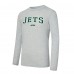 New York Jets Concepts Sport Green/Heather Gray Regulate Long Sleeve T-Shirt and Plaid Pant Set