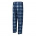 Seattle Seahawks Concepts Sport College Navy/Heather Gray Regulate Long Sleeve T-Shirt and Plaid Pant Set