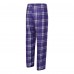 Minnesota Vikings Concepts Sport Purple/Heather Gray Regulate Long Sleeve T-Shirt and Plaid Pant Set