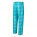 Miami Dolphins Concepts Sport Aqua/Heather Gray Regulate Long Sleeve T-Shirt and Plaid Pant Set