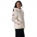Unisex Kansas City Chiefs The Wild Collective Cream Stacked Graphic Sleeve Fleece Hoodie