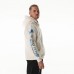 Толстовка Unisex Detroit Lions The Wild Collective Cream Stacked Graphic Sleeve Fleece