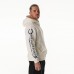 Unisex Indianapolis Colts The Wild Collective Cream Stacked Graphic Sleeve Fleece Hoodie