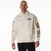 Толстовка Unisex Green Bay Packers The Wild Collective Cream Stacked Graphic Sleeve Fleece