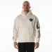 Unisex Las Vegas Raiders The Wild Collective Cream Stacked Graphic Sleeve Fleece Hoodie