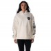 Unisex Las Vegas Raiders The Wild Collective Cream Stacked Graphic Sleeve Fleece Hoodie