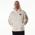 Unisex Cincinnati Bengals The Wild Collective Cream Stacked Graphic Sleeve Fleece Hoodie