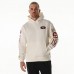 Unisex San Francisco 49ers The Wild Collective Cream Stacked Graphic Sleeve Fleece Hoodie