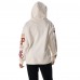 Unisex San Francisco 49ers The Wild Collective Cream Stacked Graphic Sleeve Fleece Hoodie