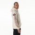 Unisex San Francisco 49ers The Wild Collective Cream Stacked Graphic Sleeve Fleece Hoodie