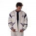Unisex Minnesota Vikings The Wild Collective White Oversized Retro Full-Zip Jacket