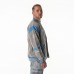 Куртка Unisex Detroit Lions The Wild Collective Gray Oversized Retro