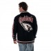 Unisex Arizona Cardinals The Wild Collective Black Jacquard Full-Zip Sweater