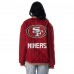 Unisex San Francisco 49ers The Wild Collective Scarlet Quilted Nylon Puffer Jacket