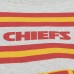 Kansas City Chiefs Mitchell & Ness Heather Gray All Over Print Vintage Fleece Crewneck Sweatshirt