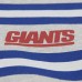 New York Giants Mitchell & Ness Heather Gray All Over Print Vintage Fleece Crewneck Sweatshirt