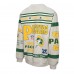 Кофта Green Bay Packers Mitchell & Ness Heather Gray All Over Print Vintage Fleece Crewneck