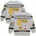 Кофта Pittsburgh Steelers Mitchell & Ness Heather Gray All Over Print Vintage Fleece Crewneck