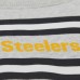 Кофта Pittsburgh Steelers Mitchell & Ness Heather Gray All Over Print Vintage Fleece Crewneck