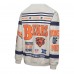 Кофта Chicago Bears Mitchell & Ness Heather Gray All Over Print Vintage Fleece Crewneck