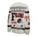 Кофта Atlanta Falcons Mitchell & Ness Heather Gray All Over Print Vintage Fleece Crewneck