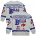Кофта Buffalo Bills Mitchell & Ness Heather Gray All Over Print Vintage Fleece Crewneck