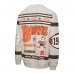 Кофта Cleveland Browns Mitchell & Ness Heather Gray All Over Print Vintage Fleece Crewneck