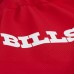 Buffalo Bills Mitchell & Ness Red/Royal Tie Breaker Vintage Logo Lightweight Anorak Half-Zip Windbreaker