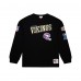 Minnesota Vikings Mitchell & Ness Black Training Camp Vintage Logos Long Sleeve T-Shirt
