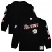 Miami Dolphins Mitchell & Ness Black Training Camp Vintage Logos Long Sleeve T-Shirt Miami Dolphins Mitchell & Ness Black Training Camp Vintage Logos Long Sleeve T-Shirt