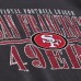 San Francisco 49ers Mitchell & Ness Black Downtown Collection Fleece Sweatshirt
