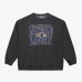 Свитшот Baltimore Ravens Mitchell & Ness Black Downtown Collection Fleece