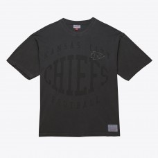 Kansas City Chiefs Mitchell & Ness Black Downtown Collection Premium T-Shirt