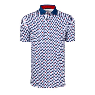 Buffalo Bills Greyson Clothiers White Repeat Performance Polo